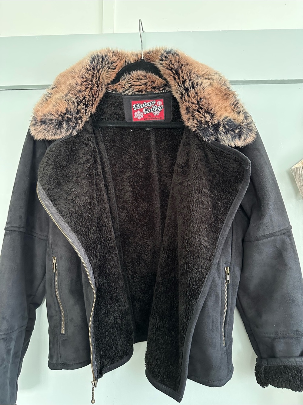 Faux Shearling Jacket